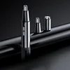 Ear Nose Hair Trimmer for Men Rechargeable 360 Rotating Dual-Blade Electric Shaver Eyebrows Nose Hair Trimmer Painless Safe 5