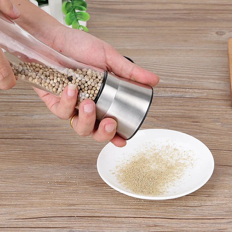 Stainless Steel Spice Salt and Pepper Grinder Kitchen Accessory 1PCS