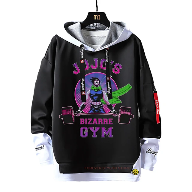 Sweatshirt Jojos Bizarre Adventure  Jojo Bizarre Adventure Clothing -  Hoodie - Aliexpress