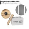 Cotton Pads Storage Box Wood Tampon Container Cotton Swab Holder Cosmetic Organizer Case with Lid Bathroom Organizer Dispenser 4