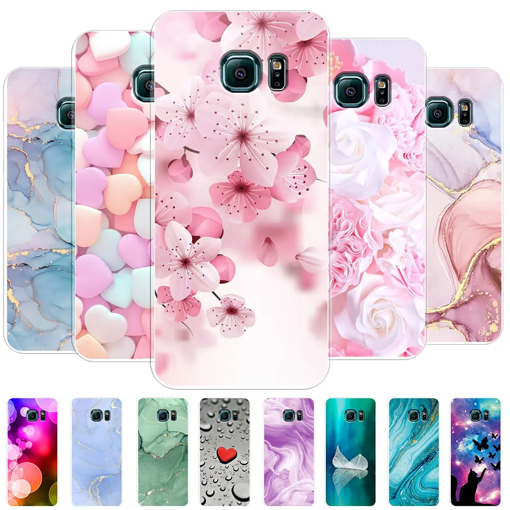 Per Samsung Galaxy S6 Edge Case Galaxy S6 Custodia In Silicone Morbido Tpu Cover Coque Per Samsung S6 S6 Edge Plus + S 6 Custodie Per Telefoni Fundas