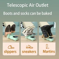 Electric Shoes Dryer Deodorizer with Heat Dehumidifier Device Foot Warmer Heater for Home Adjustable Portable Boots Dryer 2