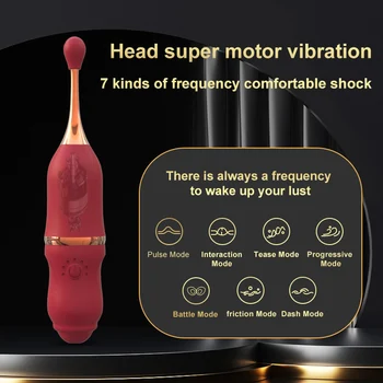 Vibrator Sex Toys for Women Orgasm Vibrating Stick Clitoris Stimulator For Adults G Spot Nipple Massager Female Sex Vibrator J20 3