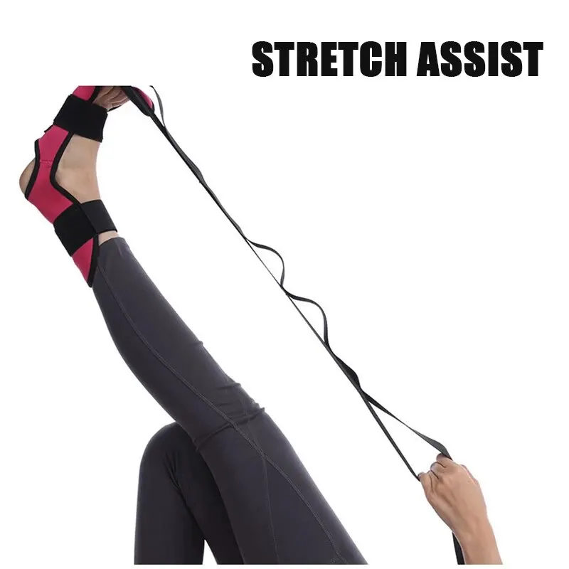 Yoga Resistance Bands Home Fitness Muscle Relaxation Stretching Band