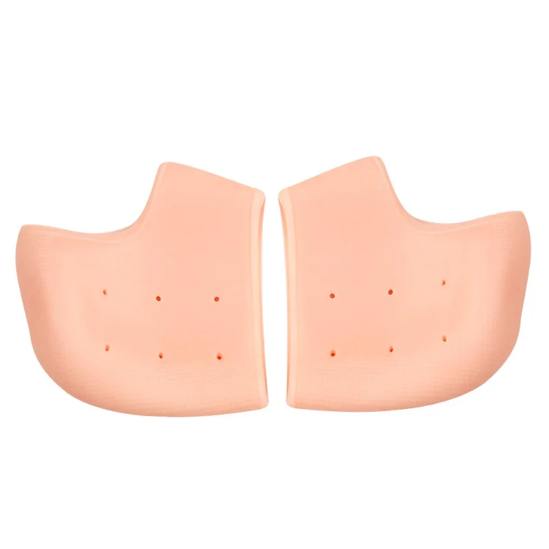 2PCS Heel Cushion Gel Heel Protector for Plantar Fasciitis Achilles Tendonitis Bone Spur Aching Feet Relieve Pain Pedicure Tools