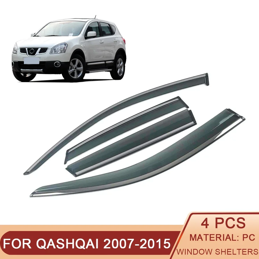 

Для NISSAN Qashqai J10 2007-2015 Автомобильный солнцезащитный козырек от дождя Детский защитный чехол накладка рамка стикер аксессуары