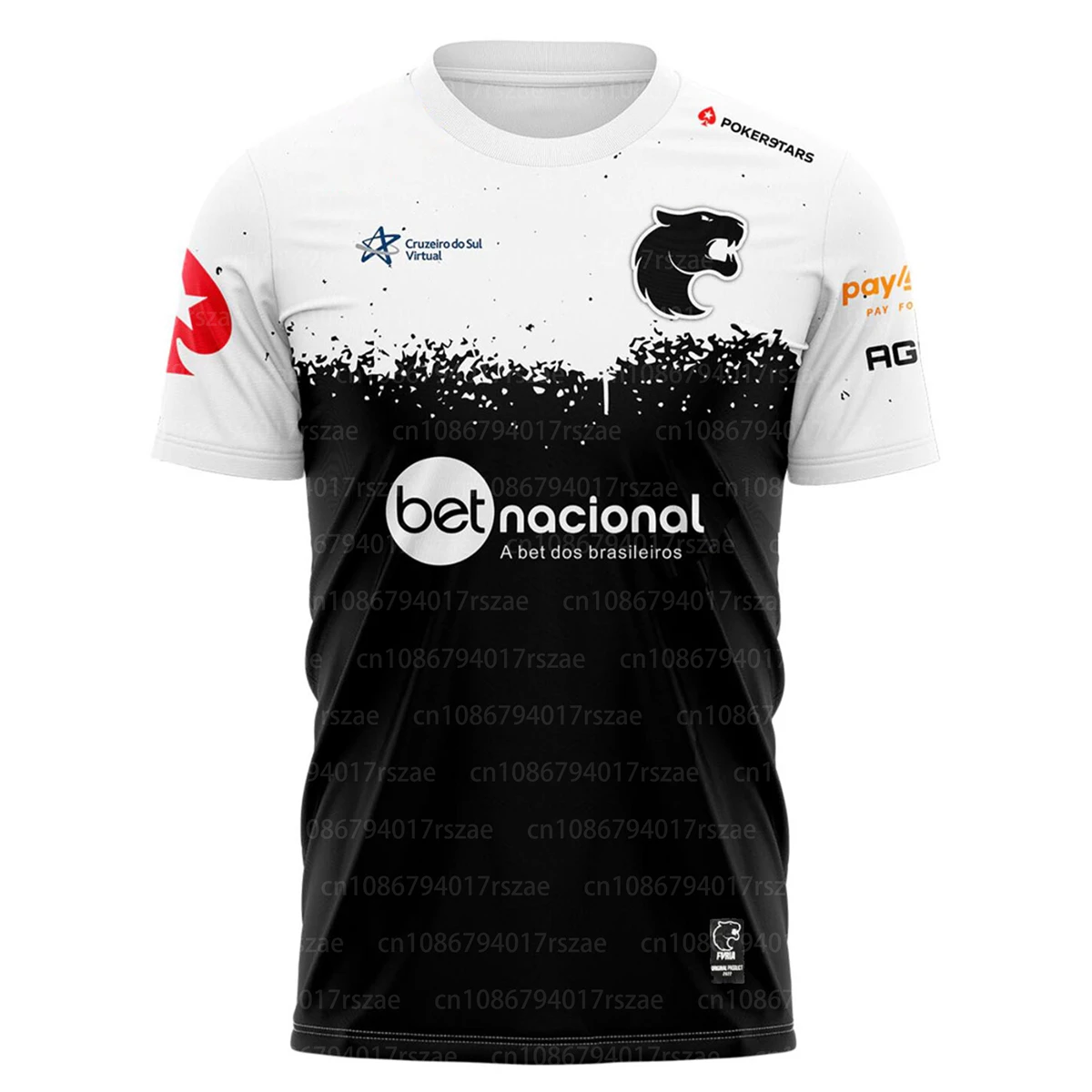 Future Is Black FURIA Team Uniform Men's Clothing '24 Season