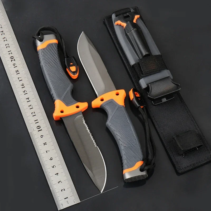 

Нож с фиксированным клинком для военной тренировки, высококачественный Тактический карманный инструмент для кемпинга, охоты, выживания, ножи
