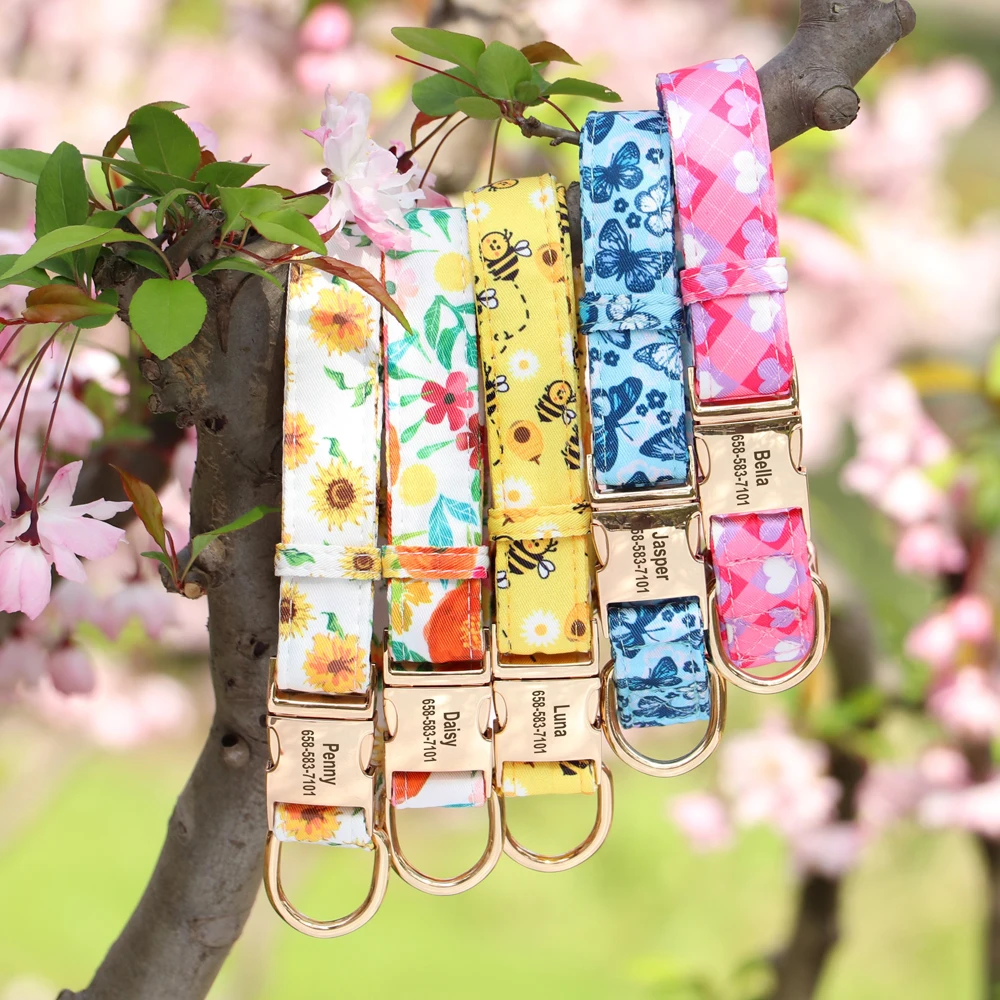 Cute Bowknot Flower Pet ID Collars - PeticaDeals