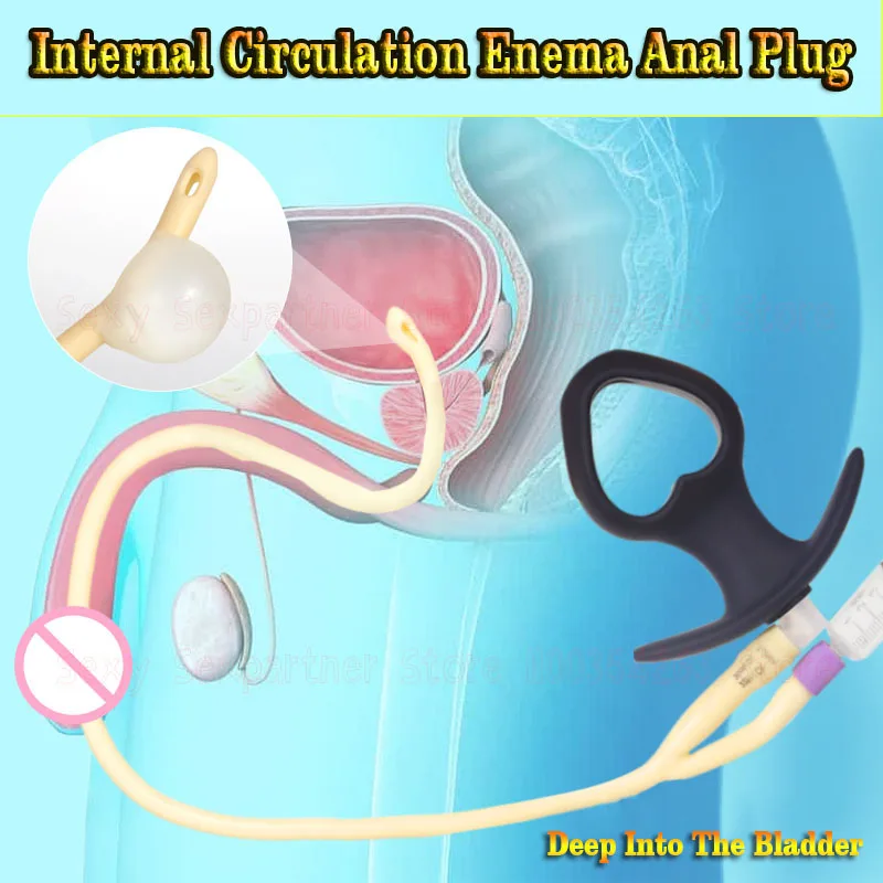 DualuseAnalEnemaCleaningUrethralPlugSprayWaterDilatorAnal