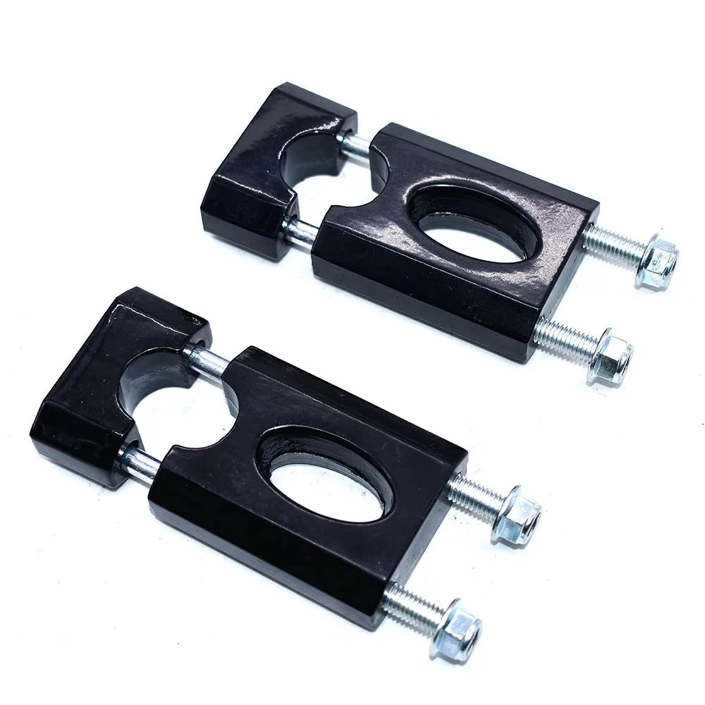 

1 Pair 7/8" 22mm Black Aluminum Alloy Motorcycle Handlebar Clamp Riser Mount Universal For 110cc 125cc Dirt Pit Bike ATV