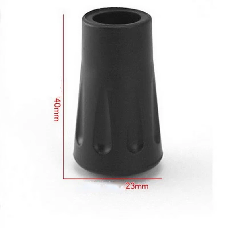 10/20Pcs Hiking Trekking Pole  Walking Stick Head Protect Replacement Tips 3