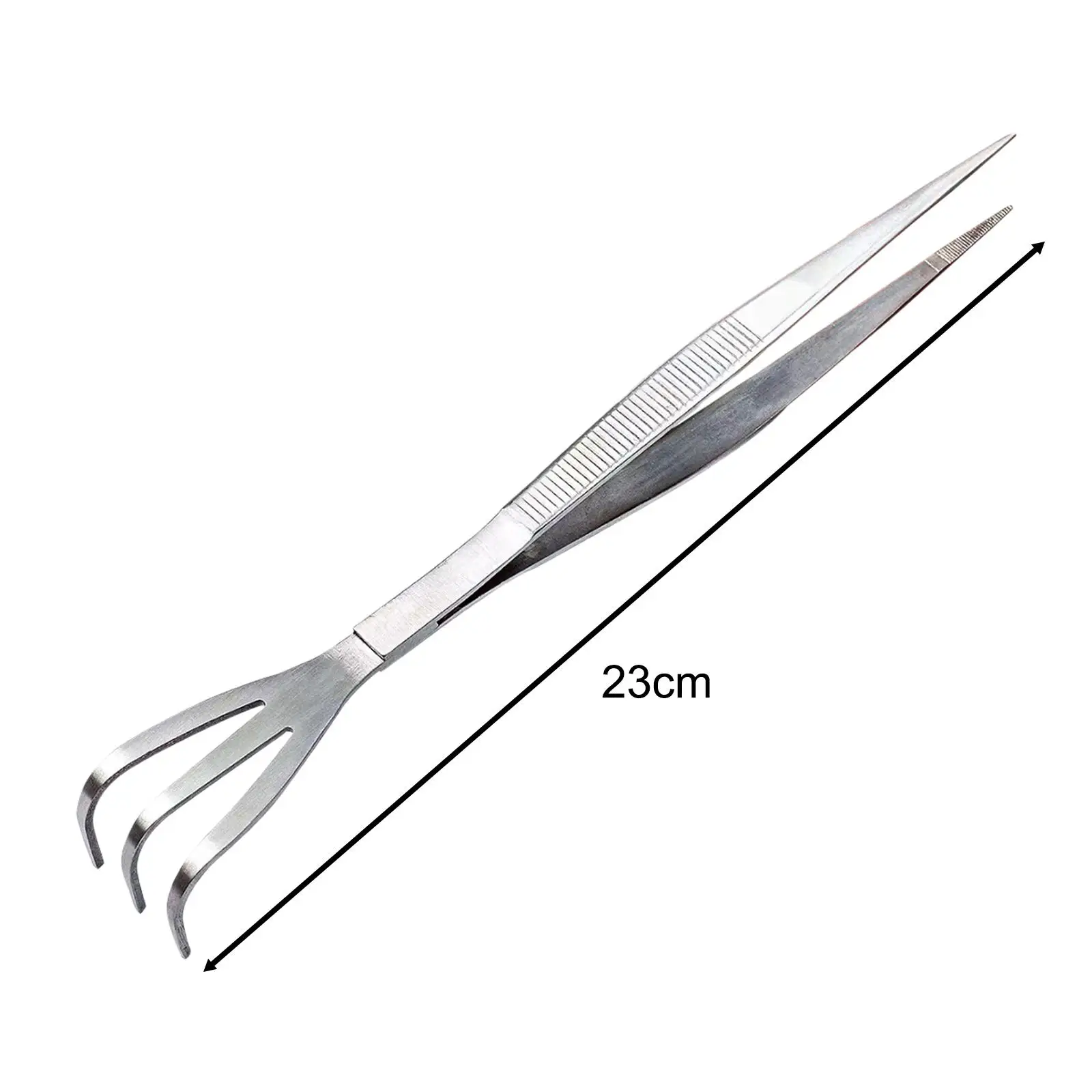 Bonsai Tweezers Portable Reusable Stainless Steel Professional Gardening Hand Tools for Backyard Plants Home Bonsai Outdoors