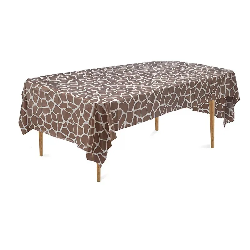 Скатерть тропическая Одноразовая, водостойкая маслостойкая Скатерть из ...