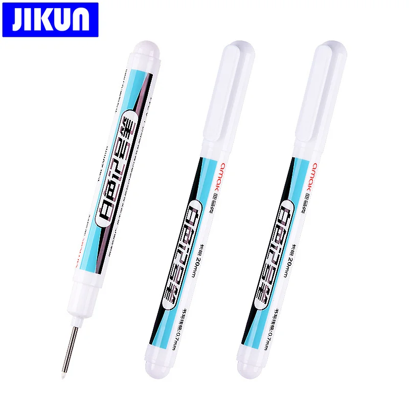 JIKUN Liquid Mirror Marker Silver Markers Pen DIY Reflective Paint Pens Mirror  Markers Chrome Finish Metallic Art Craftwork Pen