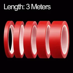 Transparent Strong Adhesive Double - Sided Tape - 3 Meters, Removable & No - Trace for Carpet, Home, & Office Decor (3 Meters)