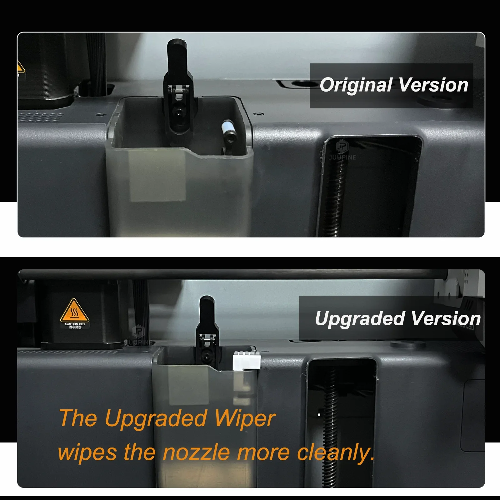 Nozzle brush For Bambu Lab P1S Hotend Nozzles Wiper Silicone Brush