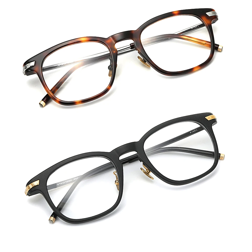 

Высококачественные оптические очки в японском стиле, индивидуальные линзы, оправа ручной работы