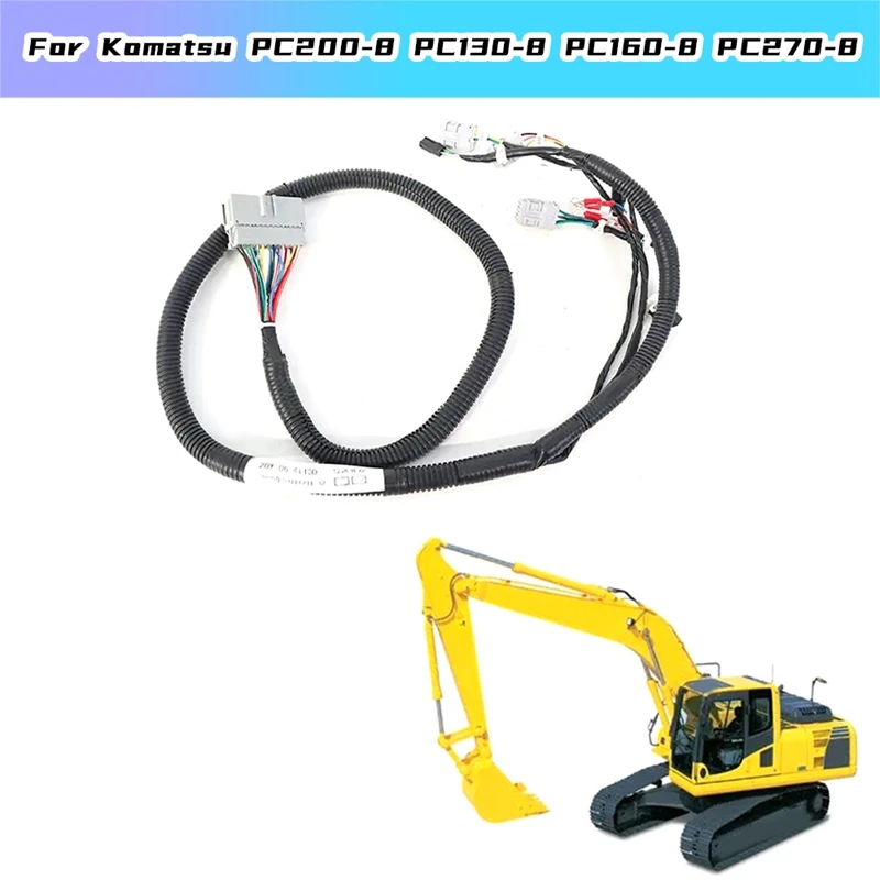 굴삭기 와이어링 하네스, 코마츠 PC200-8 PC130-8 PC160-8 PC270-8 액세서리, 20Y-06-41130