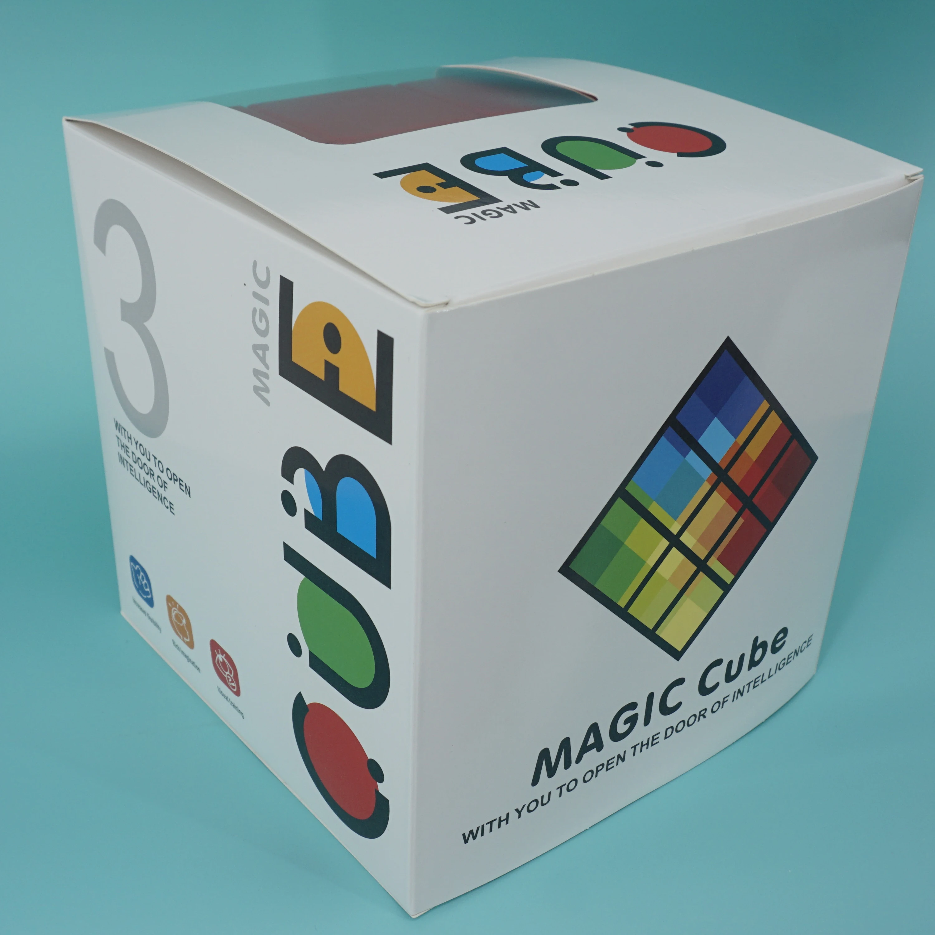  ZY-Wisdom Super Cube 3x3x3 Big Cube Stickerless Speed Cube 18cm  Large Cube Puzzle Magic Cube Toy : Toys & Games