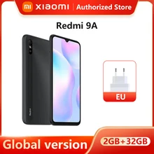 Global Version Xiaomi Redmi 9A Mobile Phone 2GB RAM 32GB ROM MTK Helio G25 Octa Core 6.53