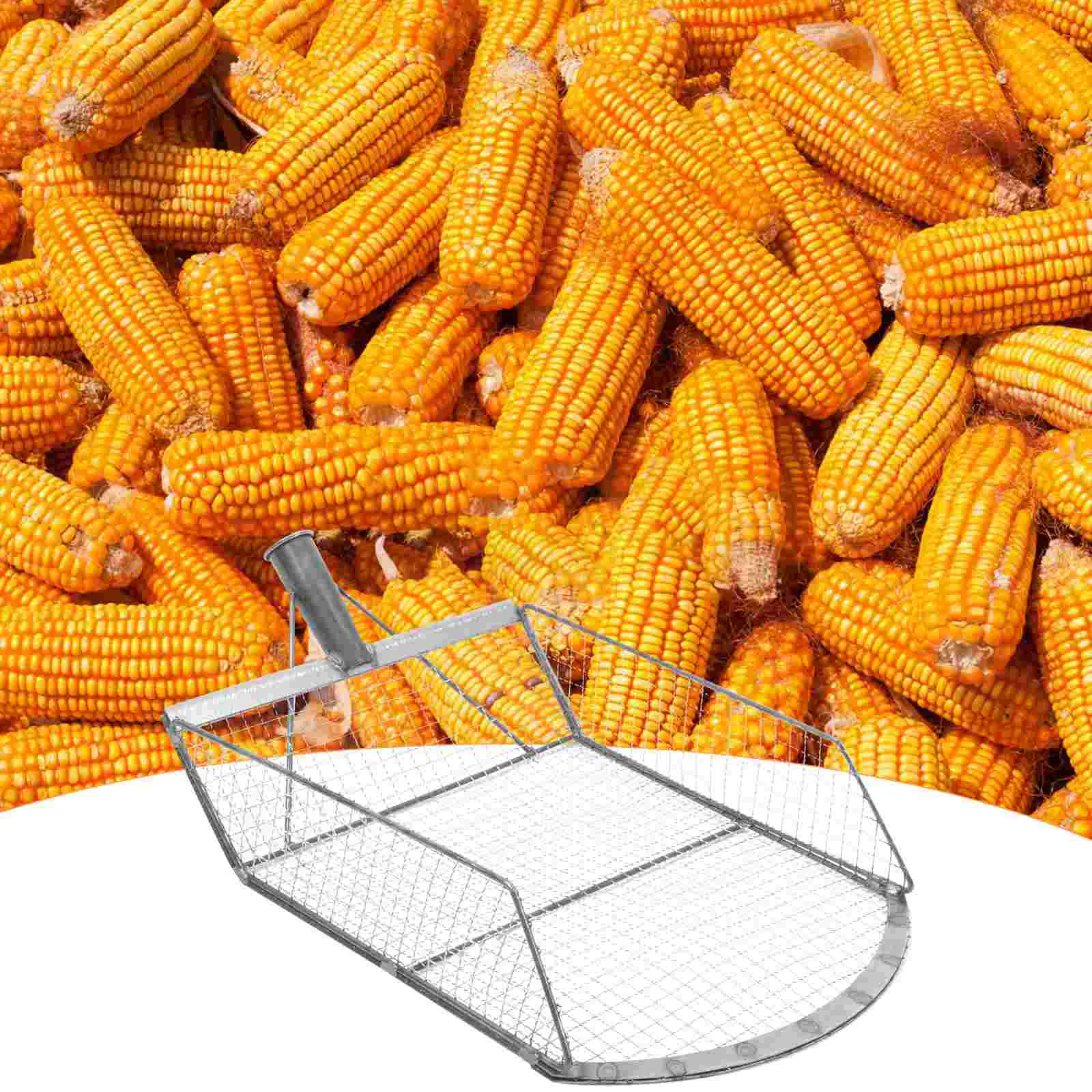 

Corn Scoop Farm Metal Portable for Collecting Litter