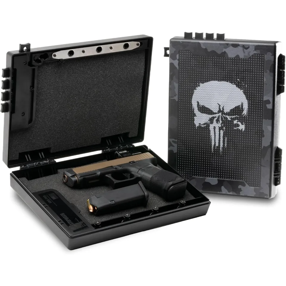 Portable Tactical Handgun Storage Gun Safe Alternative
