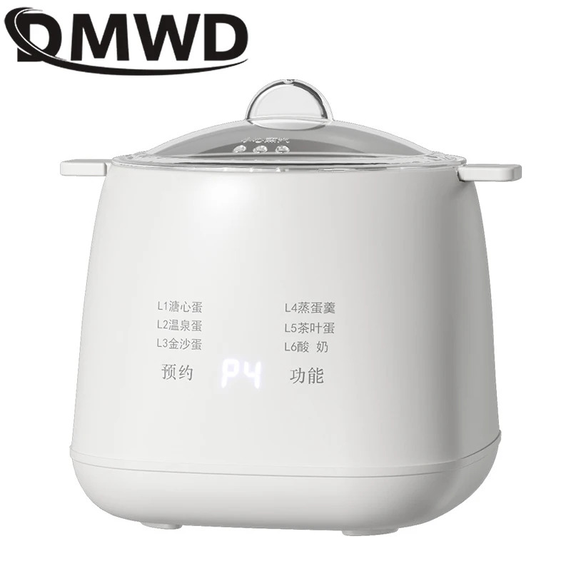 DMWD Yogurt Machine Automatic Timing Leben Fermenter Multifunctional Electric Stew Pot Mini Egg Boiler Food Steamer 5