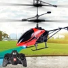 RC Helicopter Drone with Light Electric Flying Toy Radio Remote Control Aircraft Indoor Outdoor Game Model Gift Toy 1