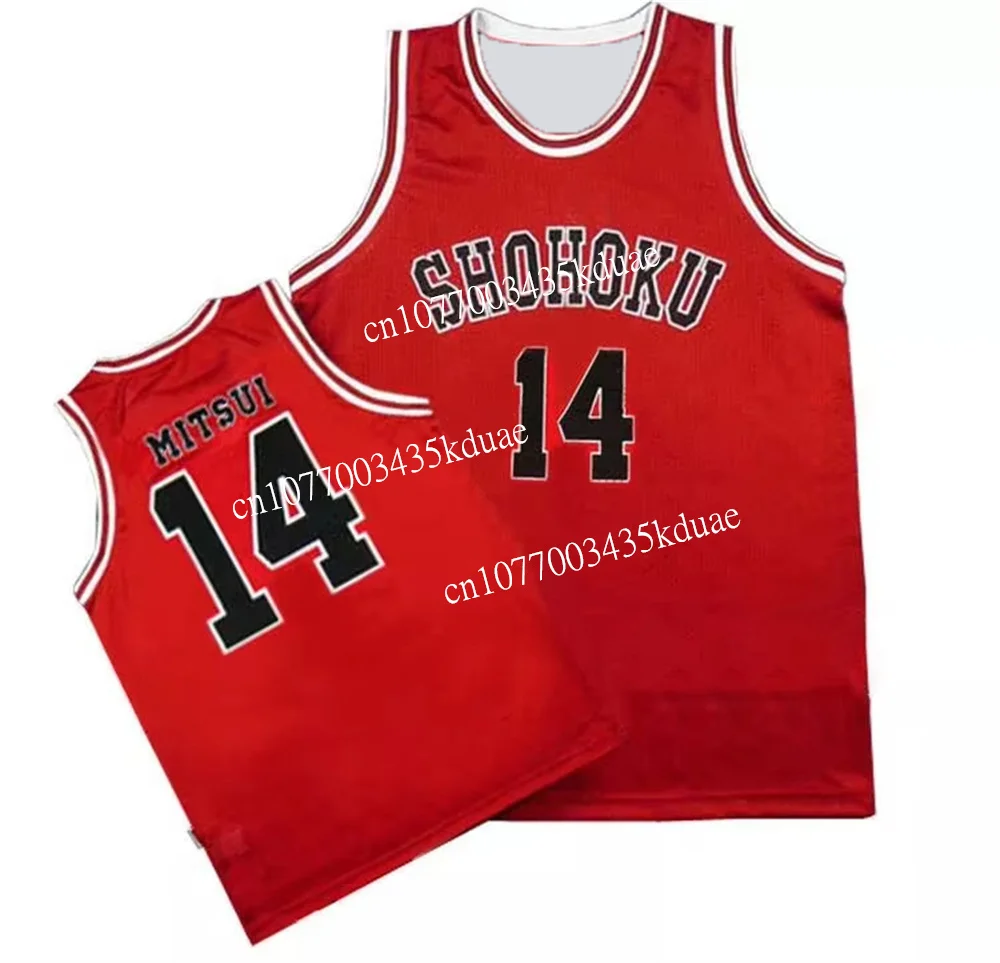 Men T Shirts Anime Shohoku School Basketball Team Jersey