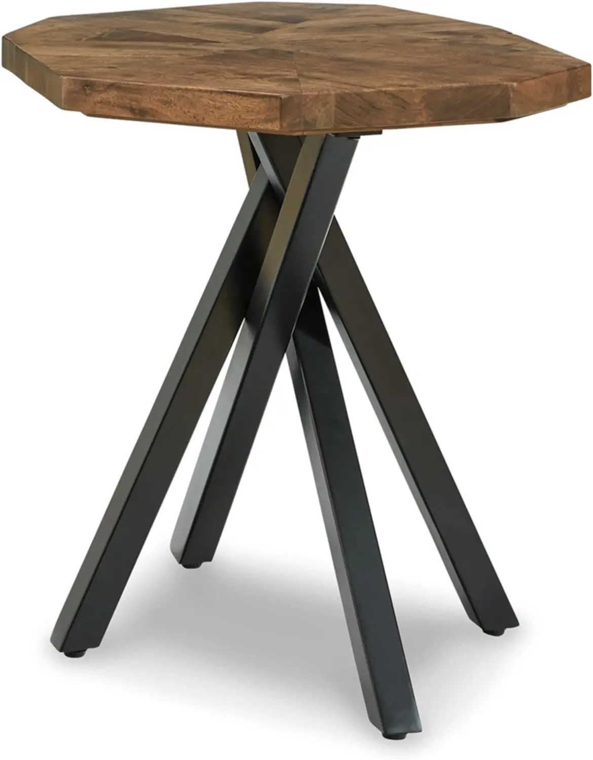 

Подпись, дизайн от Ashley Haileeton Industrial End Table, цвет коричневый и черный