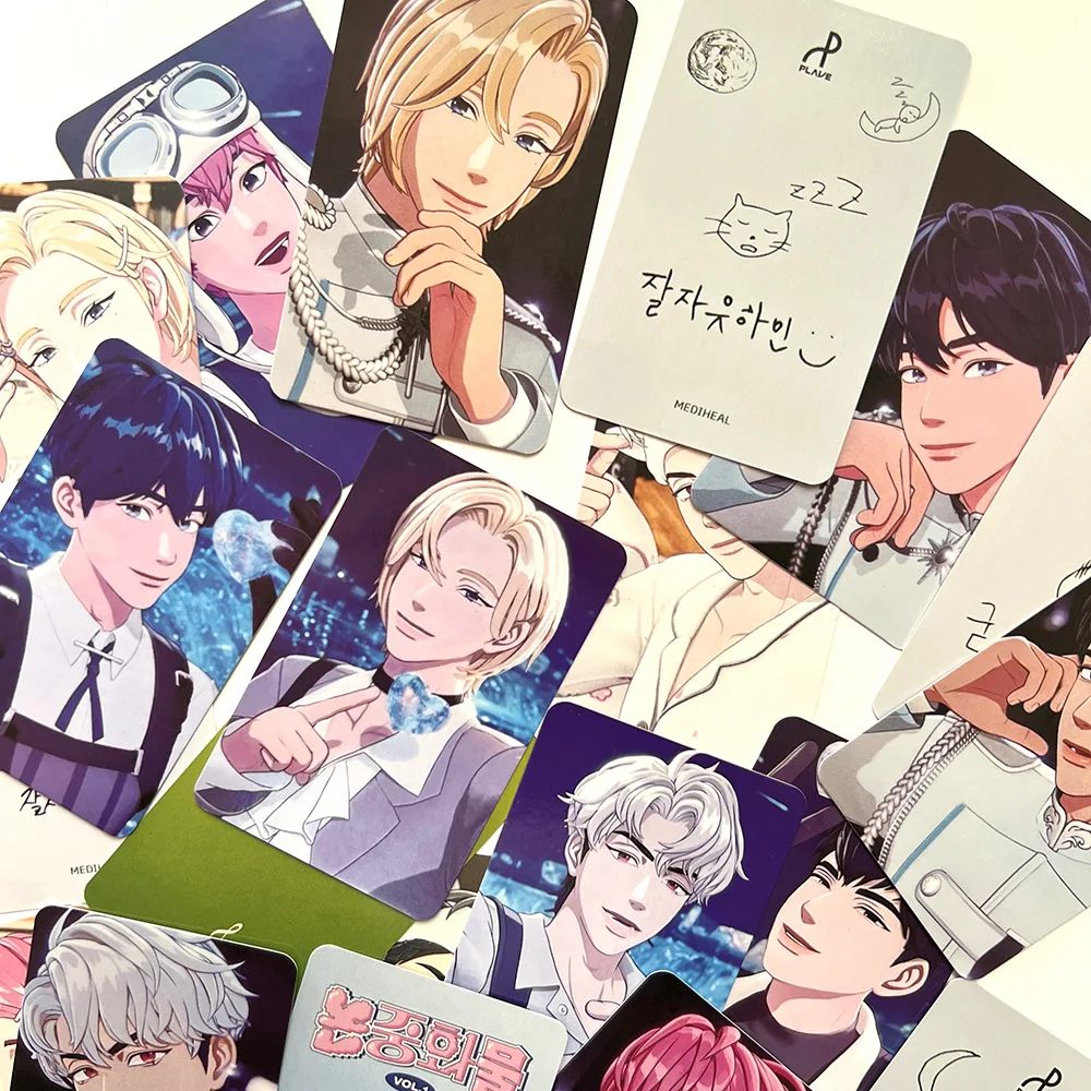 5 개/대 한국어 1st 싱글 앨범 Lomo 카드 Asterum 사진 카드 양면 포토 카드 팬 컬렉션 선물