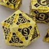 Zinc Alloy Solid Metal Dice DND Polyhedral Dice Used For Dungeon and Dragon MTG Pathfinder RPG Board Game D&D Role Playing Game 5