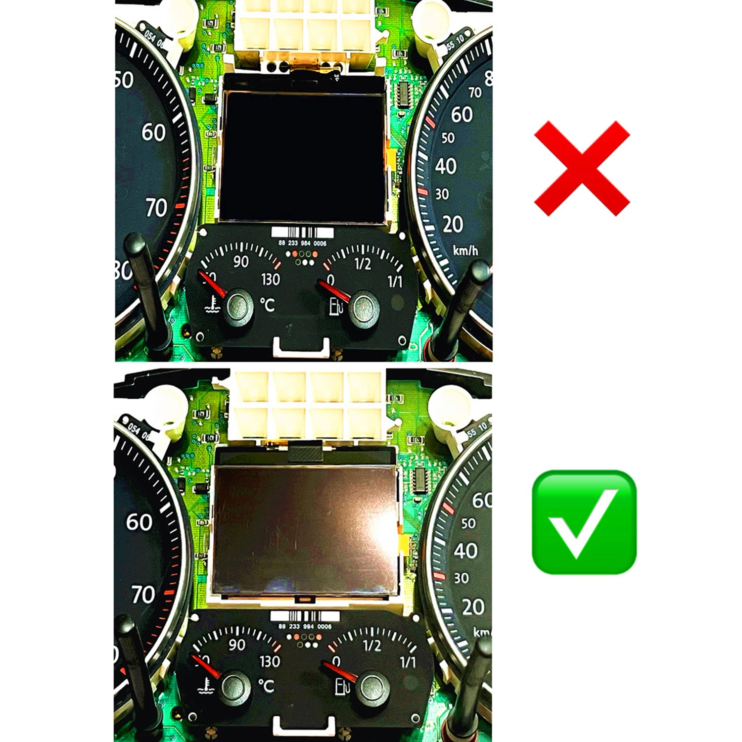 フォルクスワーゲン純正液晶画面 LCD Display Screen Dashboard For Golf V/Touran/Passat/Jetta