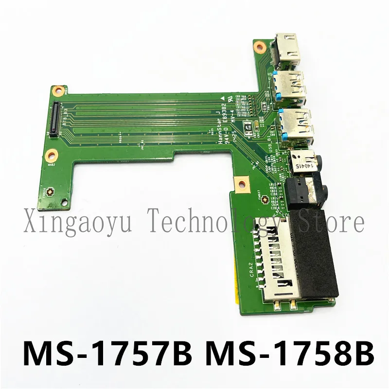 

Original Genuine For MSI GP70 GE70 USB Sound Board MS-1757B MS-1758B VER:1.1 100% Test Ok