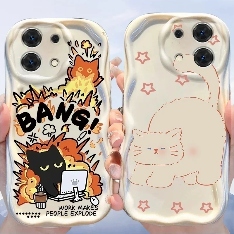 Adorable Creative Cat and Duck Animal Phone Case