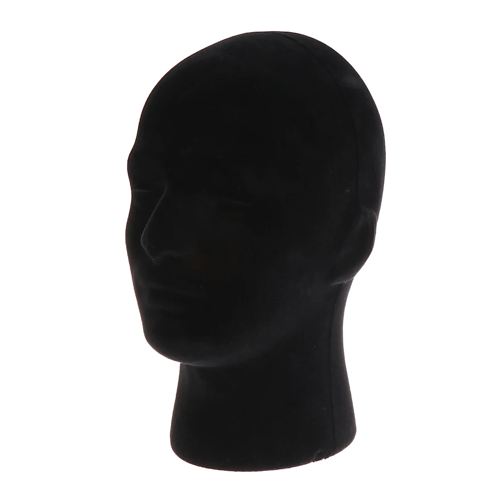 Hairess Men's Styrofoam Mannequin Head White 