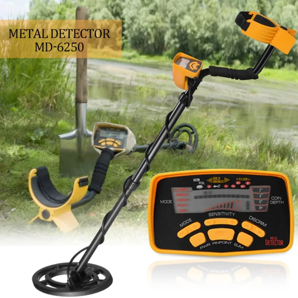 MD-6250 Professional Underground Metal Detector MD-6350 Gold