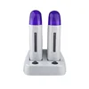 Depilatory Heater with Base Roll On Wax Heater Warmer Refillable Wax Cartridge Hair Removal Wax-melt Machine Skin Care Tool 4