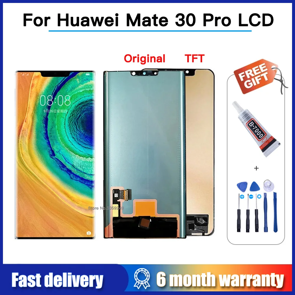 Original-TFT-Display-For-Huawei-Mate-30-Pro-LCD-Touch-Screen-Digitizer ...