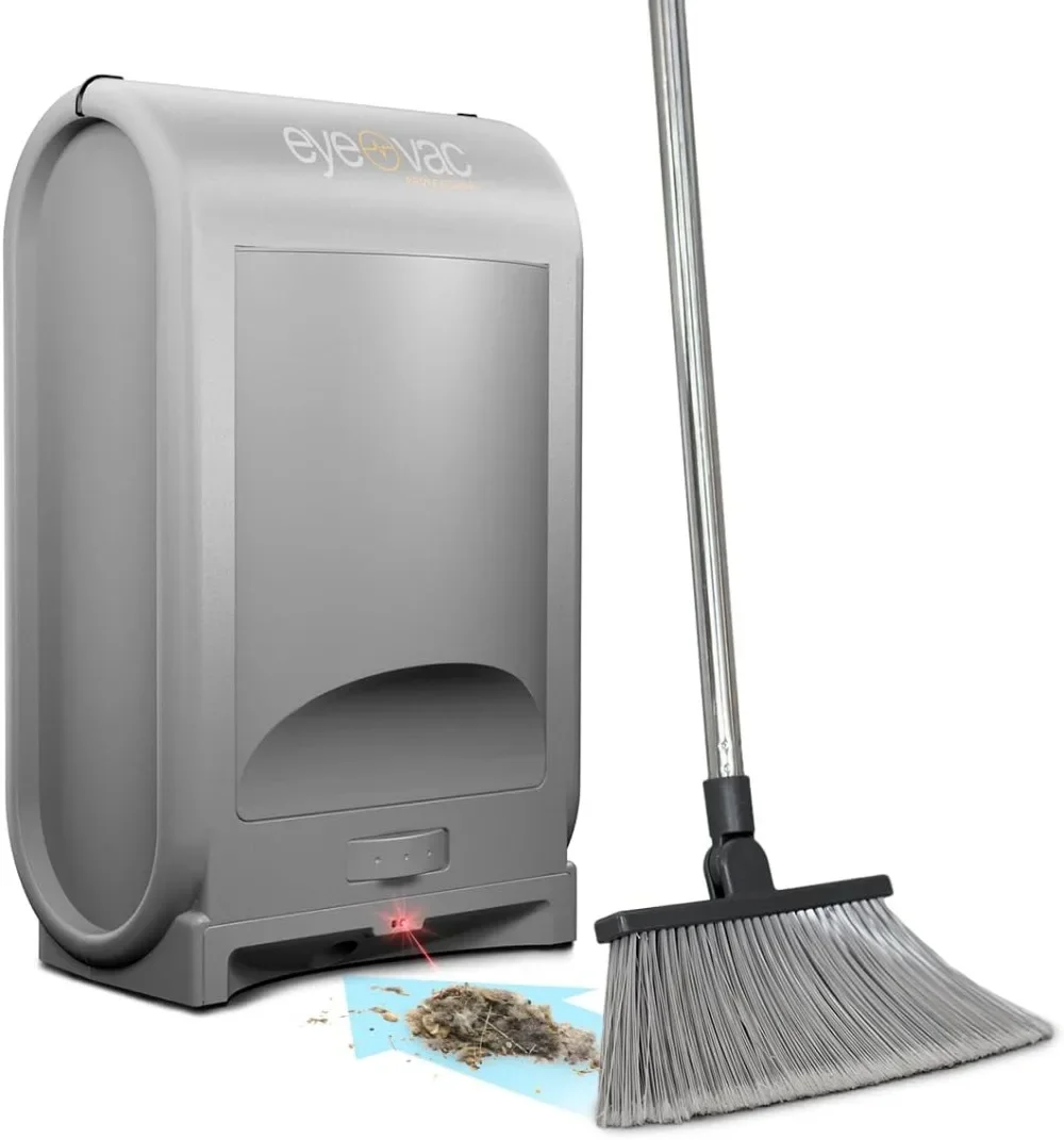 EyeVac Pro Touchless Vacuum Automatic Dustpan - Ultra Fast & Powerful - Great for Sweeping Salon Pet Hair Food Dirt Kitchen 6