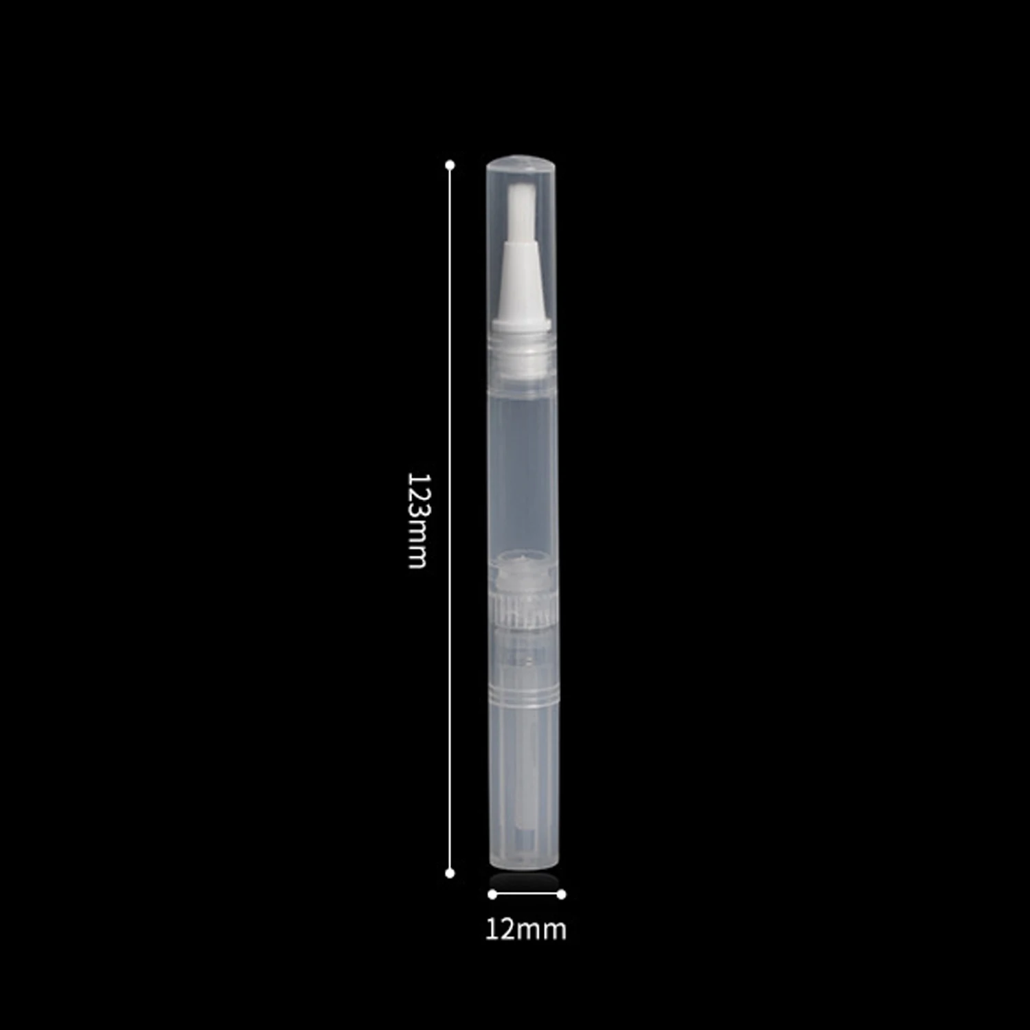Empty Twist Pen Nail Oil Pen Cuticle Revitalizer Treatment Manicure Soften Nail Cuticle Oil Art Tool 1/2/3/5pcs