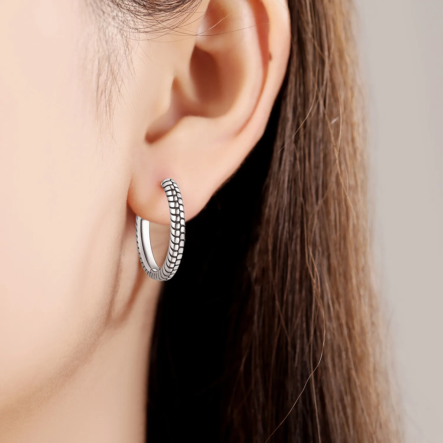 925 Sterling Silver Minimally Designed Earring Jewelry Hoop Earrings Women Jewelry Fine Birthday Party Gifts Silver Hoop Earrings Silver Earrings Hoop Earrings Womens Earrings