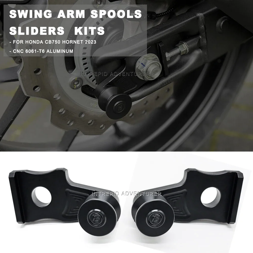 

Motorcycle Rear Wheel Axle Slider Swingarm Spools Stand Screws Fit For HONDA Horrent CB750 CB 750 HORNET 2023-