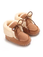 0-18Months Winter Snow Baby Boots Newborn Warm Booties Soft Sole Shoes for Baby Girls Boys Infant Shoes Toddler 2