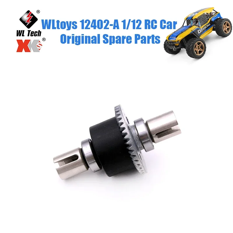 

WLtoys 12402-A 1/12 RC Car Original Spare Parts 12401-1636 104009 12402-A 12409 Metal Differential