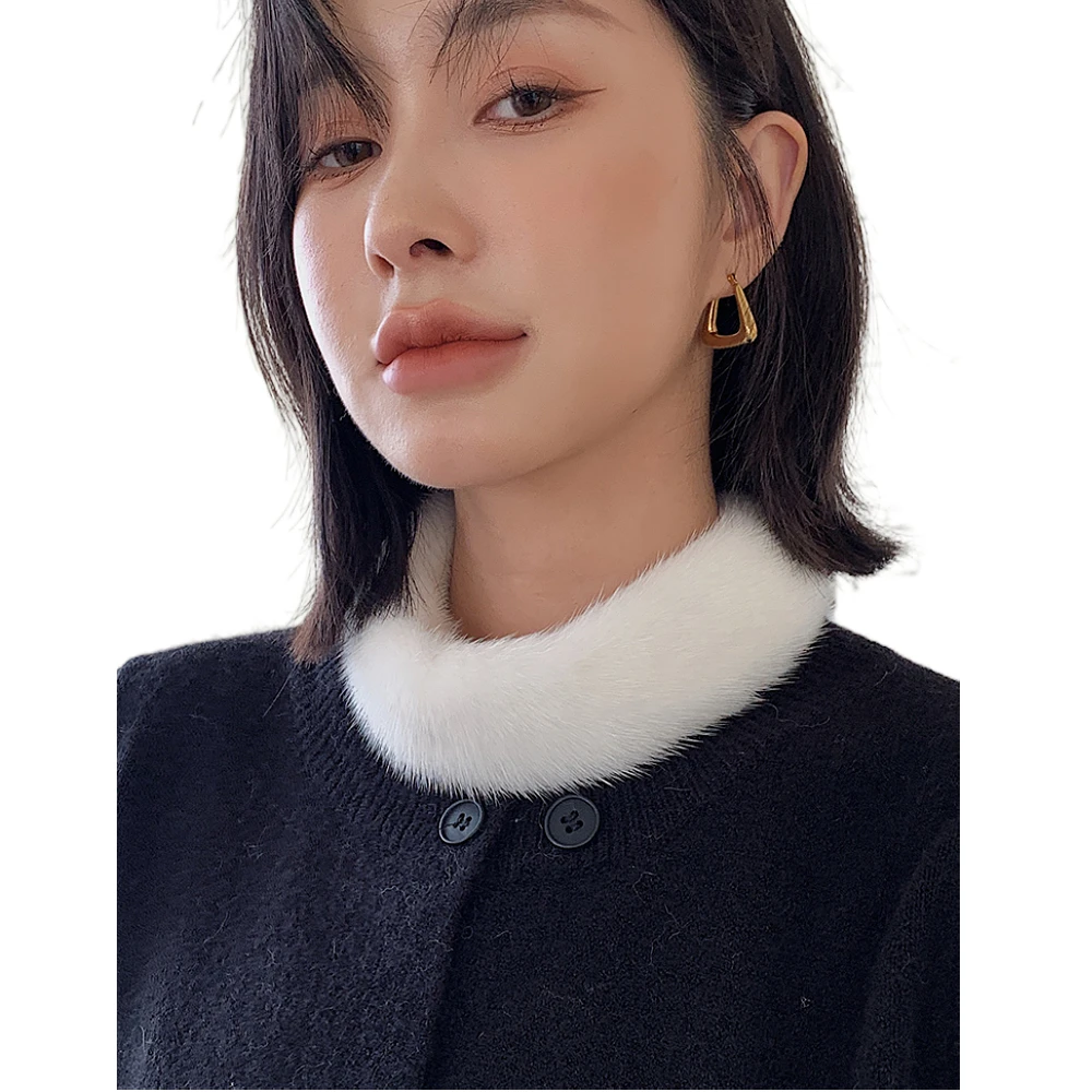 ZDFURSAutumnandWinterNewMinkFurScarfWomensKoreanStyle