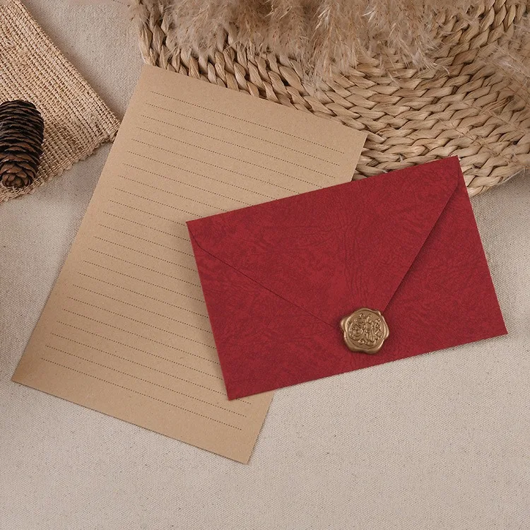 10pcs/pack 16.5x11cm Thick Paper Envelopes For Birthday Business Vintage Wedding Greeting Cards