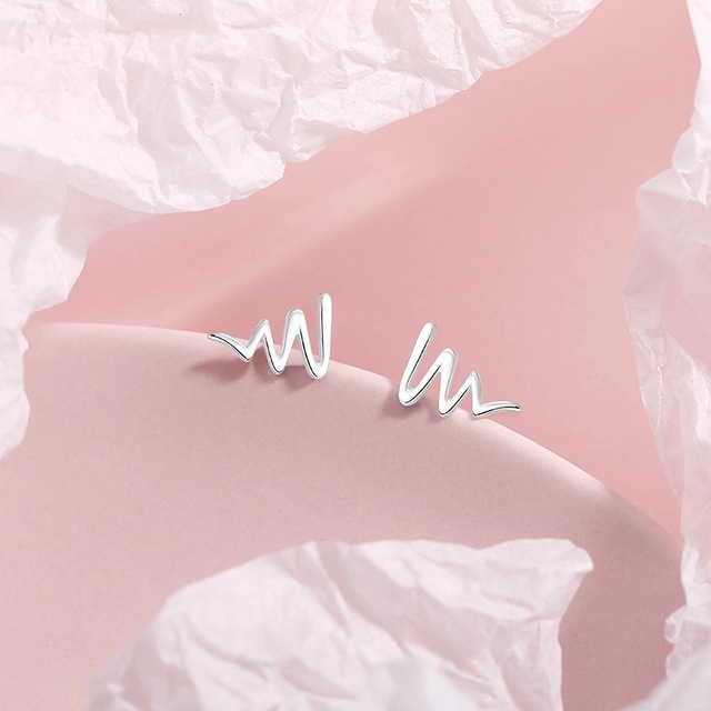 Minimalism Mini S925 Silver Earrings Gold Plated Stud Earring Star Moon Korea Women Earrings 2022 Cute Trend For Teens