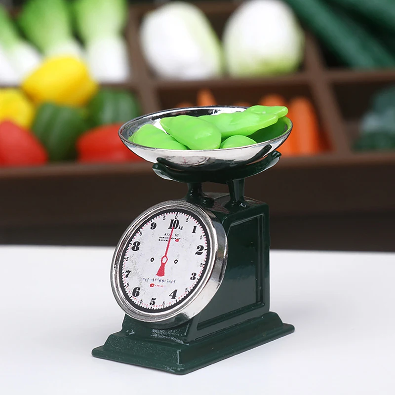 

Simulation Miniature Scale With Tray Toys Mini Decoration Dollhouse Accessories Market Vegetable And Fruit Stall Scene Model
